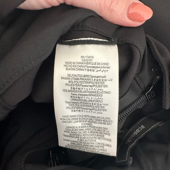 BCBG MaxAzaria - NWT Elegant Black Open Back Adjustable Strap Jumpsuit Sz S - Picture 9 of 10